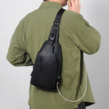 Casual Waterproof Men's Chest Bag