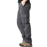 Large Pocket Loose Overalls Men's