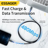 Essager USB C  Fast Charging Cable  To Lighting Date Wire