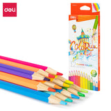 Deli 12 Colors Quality Colored Pencil