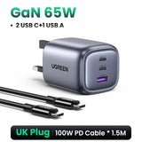 UGREEN 65W GaN Charger Quick Charge