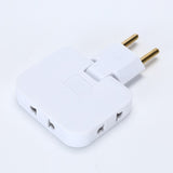 EU Plug 180° Rotatable Socket Adapter Multiprise