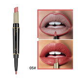 Pudaier Makeup 2 in 1 Matte Lipstick & Lip Liner Nude