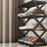 Household Simple Multi-layer Space-saving X-shaped Shoe Rack