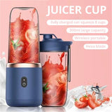 1pc Portable Small Electric Juicer Stainless Steel Blade Cup