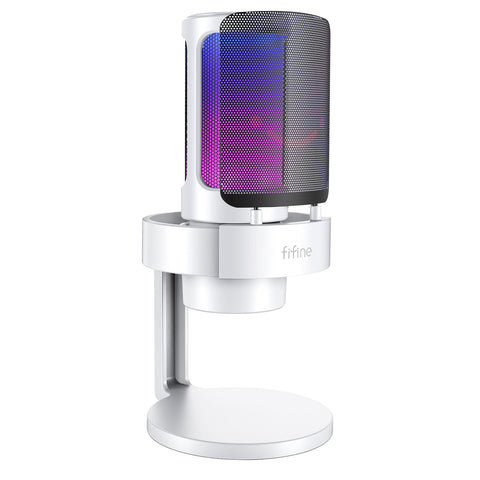 FIFINE USB Microphone for Recording and Streaming on PC and Mac