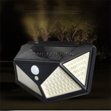 Led Solar Wall Lamp Four Side Light Solar Induction