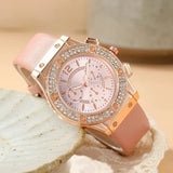 Watches Set Luxury Rhinestone Women Fashion