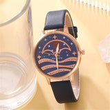 5pcs Set Women Fashion Quartz Watch