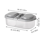 Plastic storage storage box