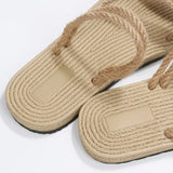 Women's Summer Shoes Fashionable Hemp Rope Non-slip Slippers