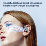 T371 Ear Clip-on Wireless Headset Long Battery Life Non-In-Ear Noise Reduction