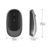 Congdi Wireless Mouse Rechargeable Mouse Gamer Dual Modes Bluetooth-compatible 2.4G