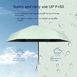 Mini Sun Umbrella Small Pocket Rain Umbrella