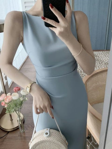 Women  Strap Sleeveless  Dress