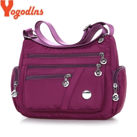 Yogodlns Oxford Waterproof Shoulder Bag