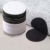 60mm Strong Self Adhesive Fastener Nylon Hook Dots Stickers