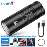 Trustfire Mini Edc Flashlight Usb Rechargeable