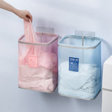 Foldable Wall Mounted Laundry Basket Dirty Clothes Storage