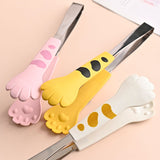 Japanese Cat Paw Shape Food Tongs