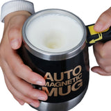 Automatic Self Stirring Magnetic Mug Stainless Steel