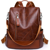 Hot Women’s Backpack Designer High Quality Soft Leather Simple Fashion Backpack