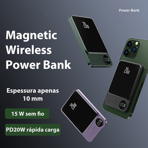 Magnetic Power Bank Fast Charge 10000mAh