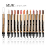 IMAGIC 12-Color Eyeshadow Pencil Glitter Matte Highlighter