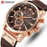 CURREN Brand Watch Men Leather