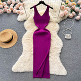 YuooMuoo Chic Fashion Wrap Hips Split Knitted