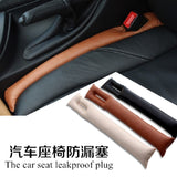 2 Pcs Seals Between Seat And Tunnel For Eco-leather Car