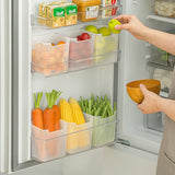 Fridge Organizer Refrigerator Side Door Organizer Box