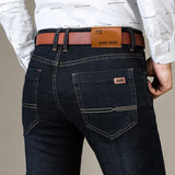 Men's Jeans Casual Straight Stretch