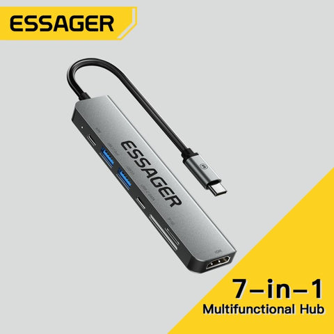 Essager USB C Hub 7 In 1