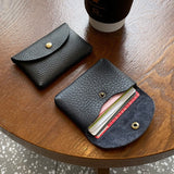 Genuine Leather Mini Envelope Change Bag