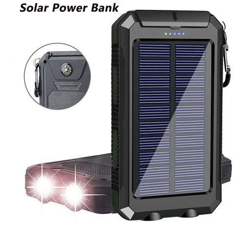 Portable Solar Power Bank Powerful Charging Powerbank