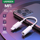 Ugreen MFi Lightning to 3.5mm Jack Headphones