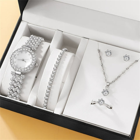 6PCS Set Luxury Watch Women