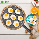 4/5/7-hole Frying Pot Non-stick Egg Pancake Steak Pan