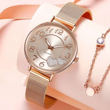 Rose Gold Love Watch