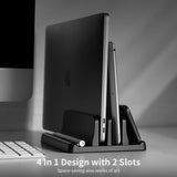 Vaydeer Plastic Vertical Laptop Stand Holder