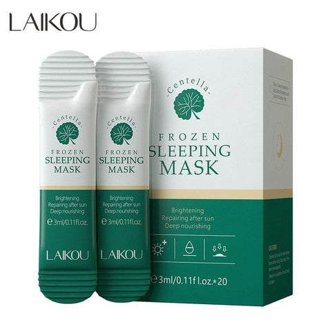 LAIKOU 10pcs Centella Moisturizing Sleeping Mask