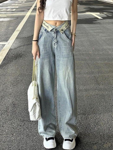 High Waist Wide Leg Pants