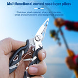 Multifunctional Curved Mouth Road Sub Pliers