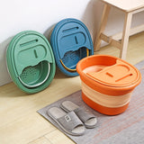 Foldable Foot Bath Bucket Massage Foot Wash