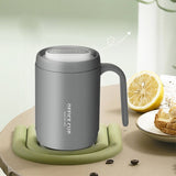 Large Thermal  Grey Portable Office Cup