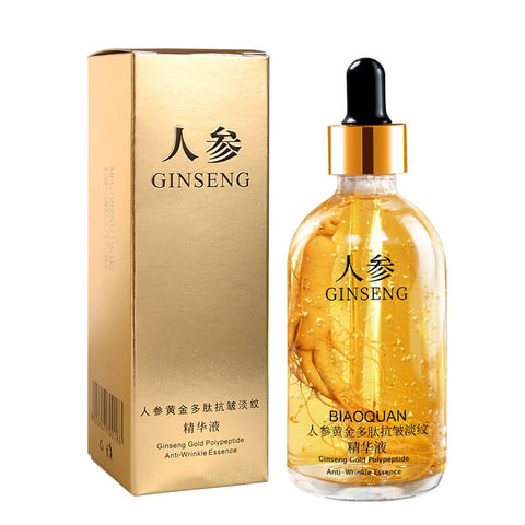 100ml Gold Ginseng Face Essence Polypeptide Anti-wrinkle Lighting Moisturizing