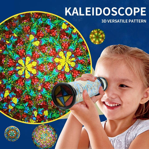 2 Pcs Magic Kaleidoscope Stretchable Long Old World