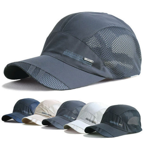 Running Baseball Summer Cap