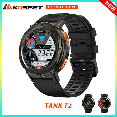 KOSPET TANK T2 Ultra Military Smart Watch